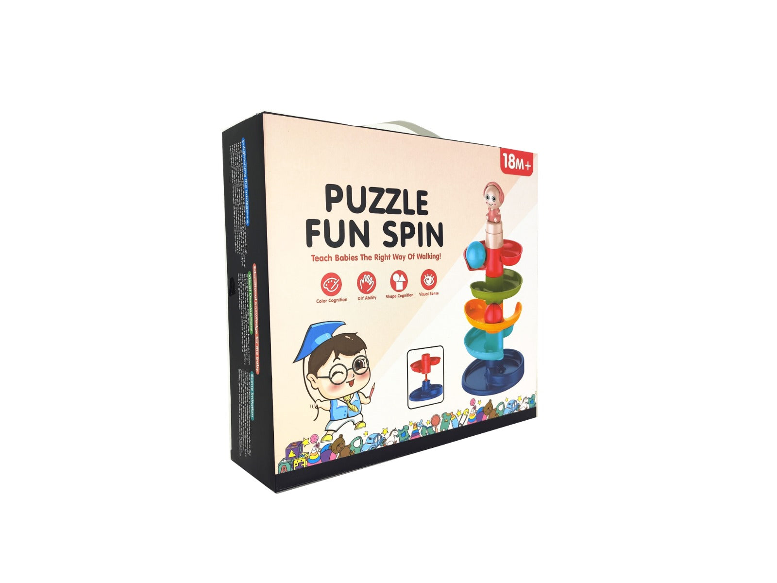 Buy Play & Learn Infant Spin Toy with Light | Yallatoys.com