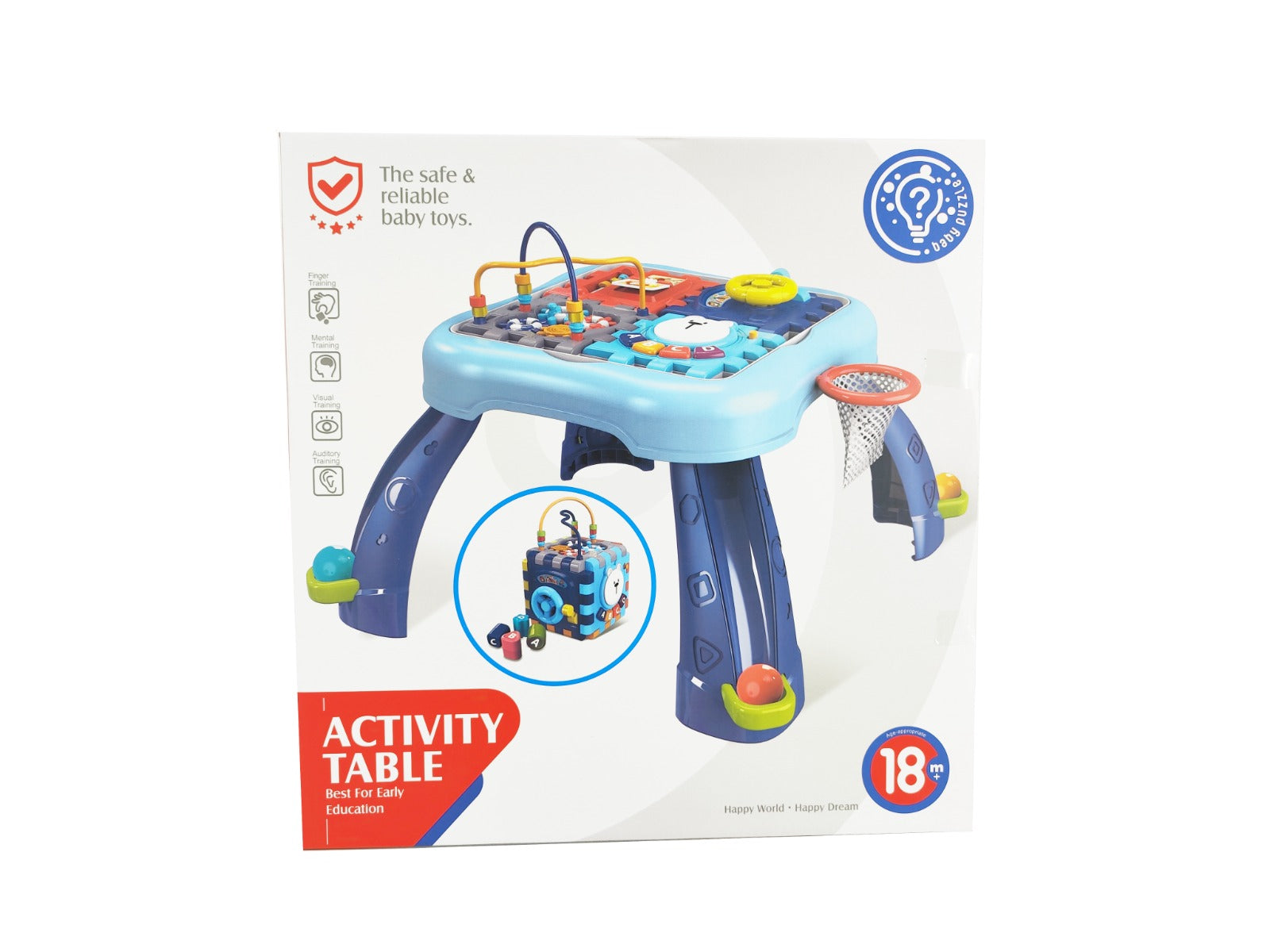 Buy Play & Learn Infant Multifunctional Building Block Table | Yallatoys.com