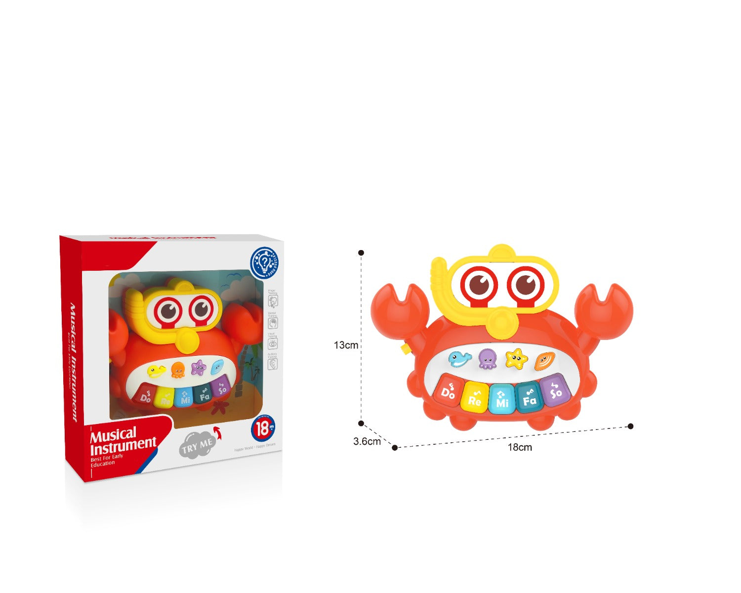 Buy Play & Learn Infant Musical Instrument | Yallatoys.com