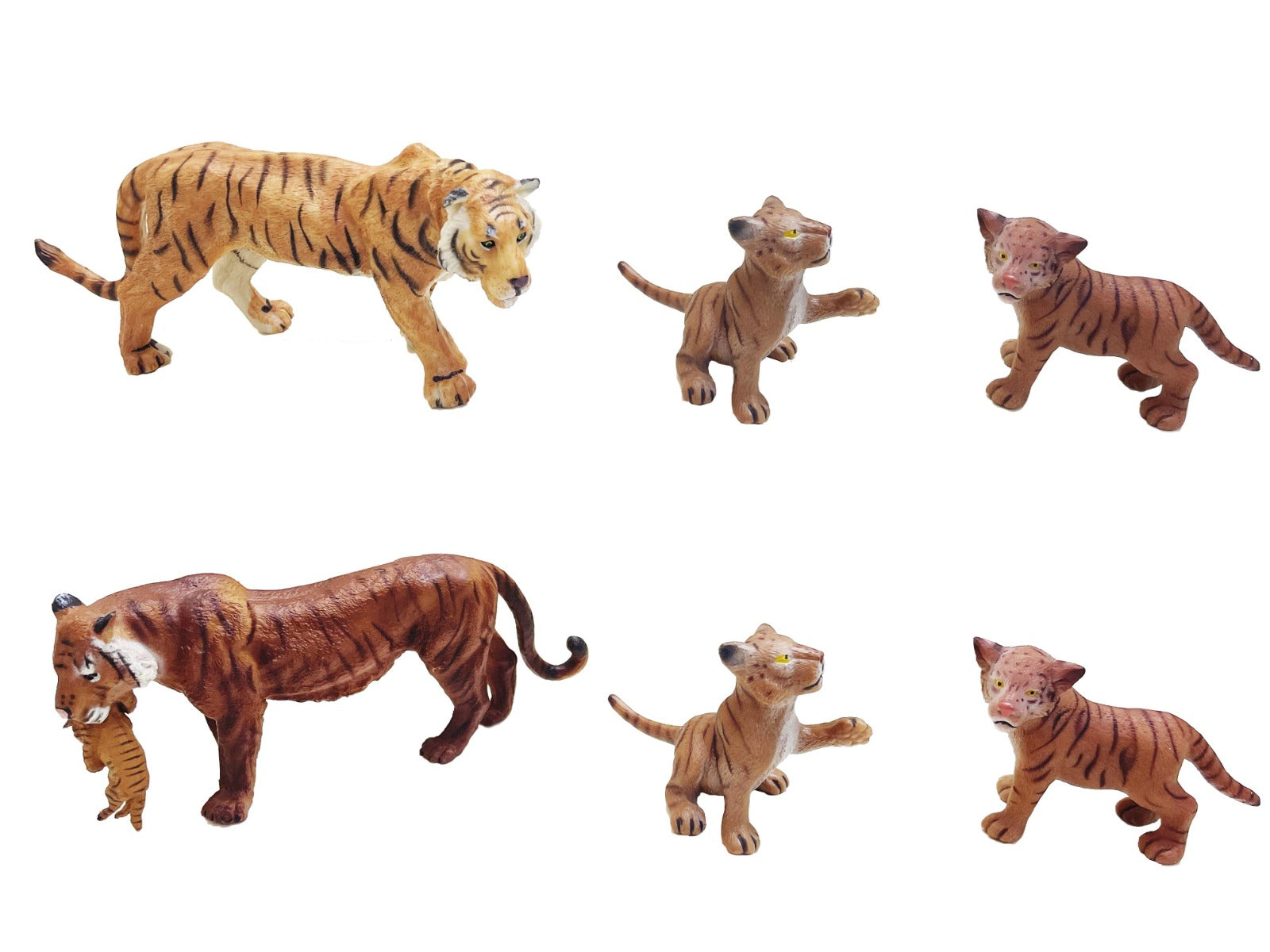 Buy Model Animal Series Figure Tiger 3pcs Set (Sold Separately Subject to Availability) | Yallatoys.com