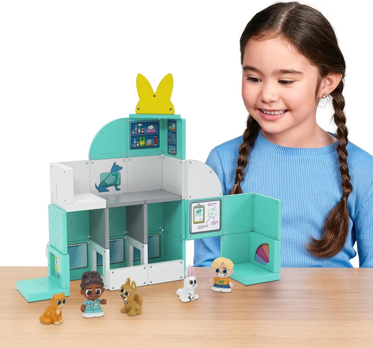 Buy Tile Town Pet Clinic Rescue Tile Set 40 pcs | Yallatoys.com