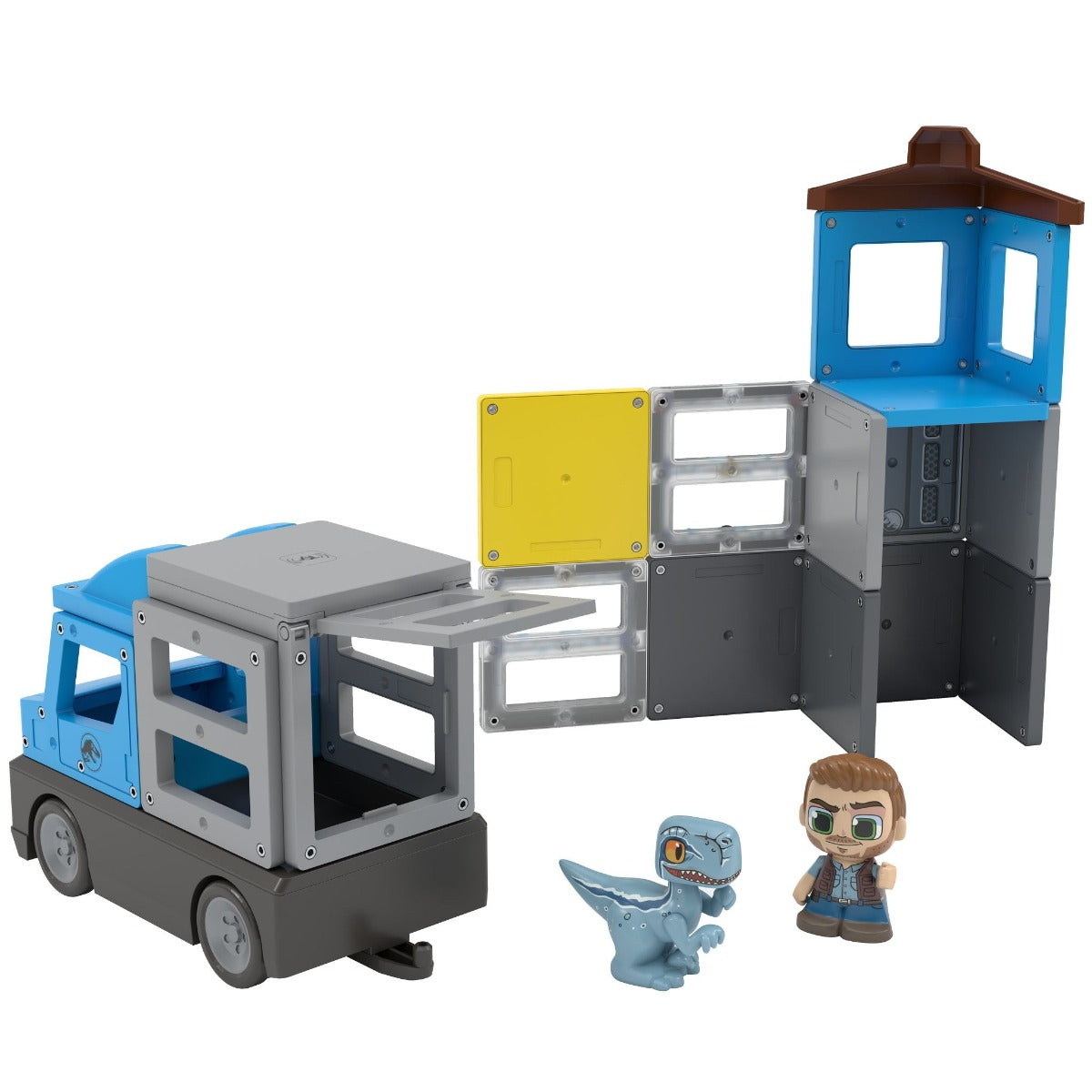 Buy Tile Town Dino Rescue Set 22pcs | Yallatoys.com