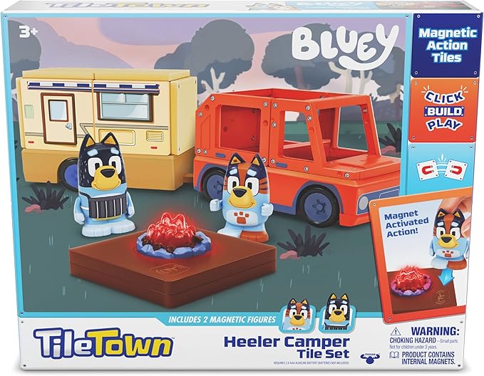 Buy Tile Town Bluey S2 Camper Tile Set | Yallatoys.com