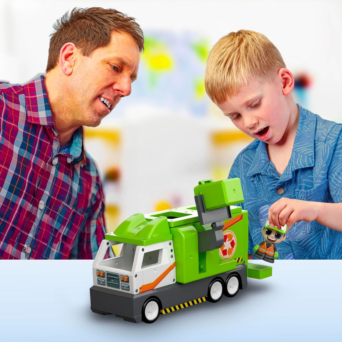 Buy Title Town S2 Recycling Truck Tile Set | Yallatoys.com