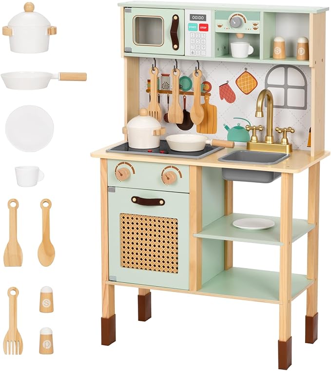 Buy Tooky Toy Kids Kitchen Playset | Yallatoys.com