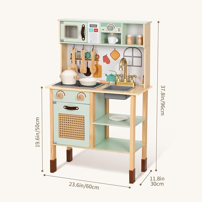 Buy Tooky Toy Kids Kitchen Playset | Yallatoys.com