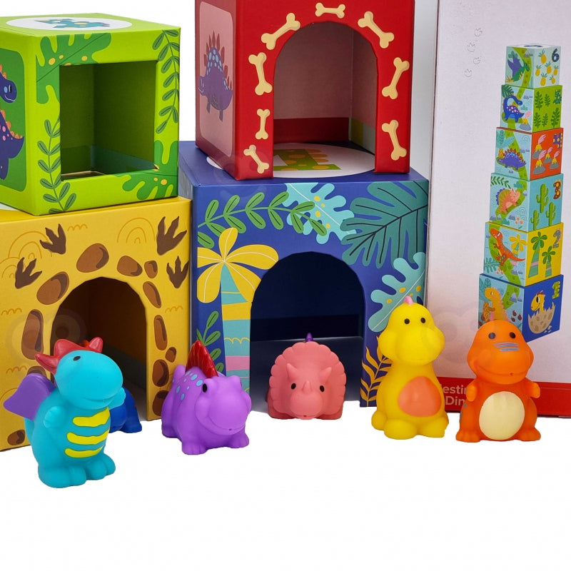 Buy Tooky Toy Nesting Boxes Dinosaur | Yallatoys.com