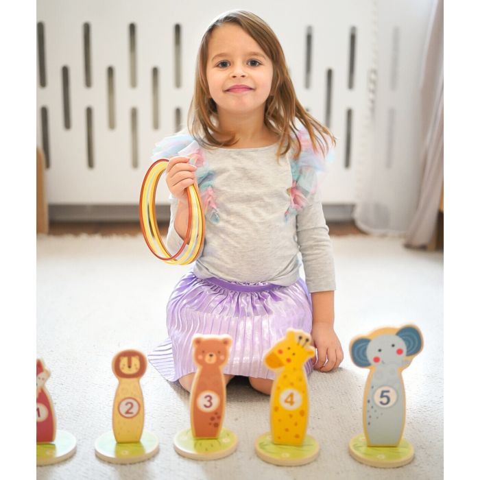 Buy Tooky Toy Wooden Ring Toss | Yallatoys.com