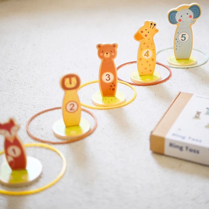 Buy Tooky Toy Wooden Ring Toss | Yallatoys.com