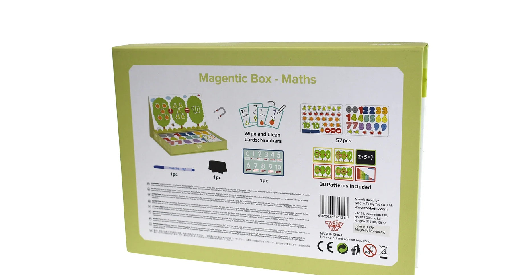 Buy Tooky Toy Magnetic Box Math | Yallatoys.com