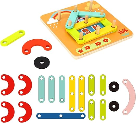 Buy Tooky Toy Wooden My Learning Puzzle 24pcs | Yallatoys.com