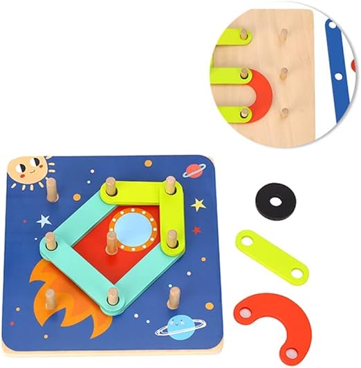 Buy Tooky Toy Wooden My Learning Puzzle 24pcs | Yallatoys.com