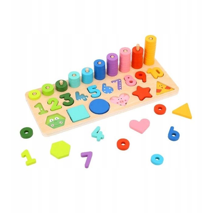 Buy Tooky Toy Counting Stacker Puzzle | Yallatoys.com