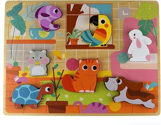 Buy Tooky Toy Chunky Puzzle Pet | Yallatoys.com