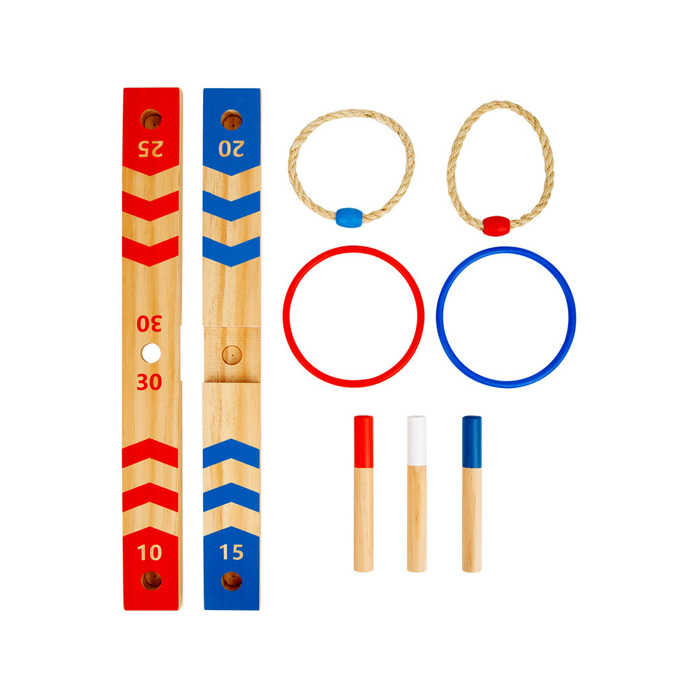 Buy Tooky Toy Kids Wooden Ring Toss | Yallatoys.com