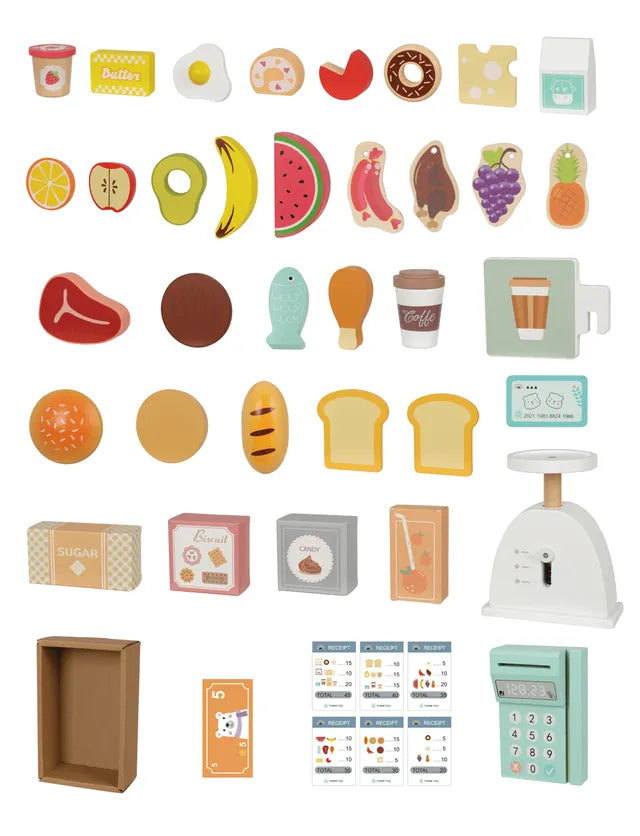 Buy Tooky Toy Wooden Grocery Store | Yallatoys.com