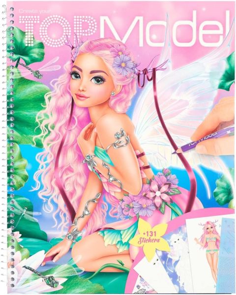 Buy Topmodel Create Your TM Colouring Book Fantasy | Yallatoys.com