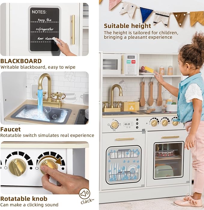 Buy Tooky Toy Deluxed Play Kitchen | Yallatoys.com