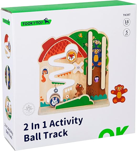 Buy Tooky Toy 2 In 1 Activity Ball Track | Yallatoys.com