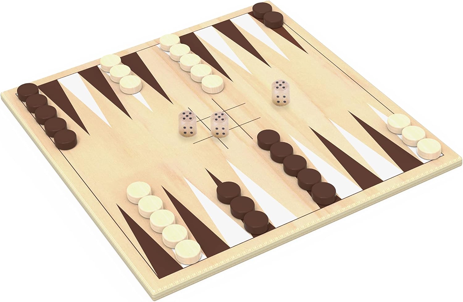 Buy Tooky Toy 2 In 1 Games Backgammon Chess | Yallatoys.com