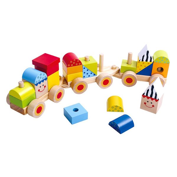 Buy Tooky Toy Stacking Train | Yallatoys.com