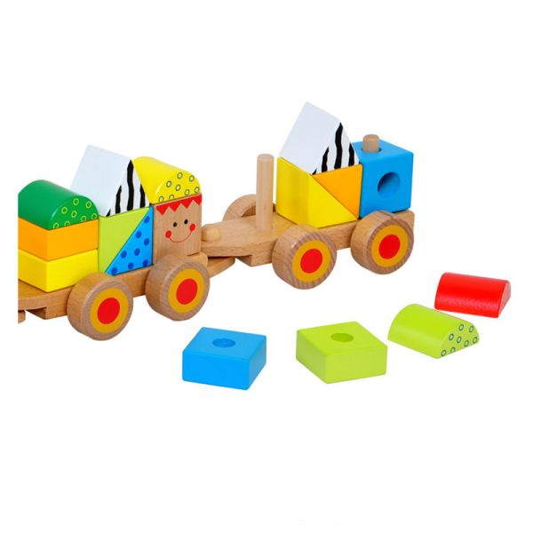 Buy Tooky Toy Stacking Train | Yallatoys.com