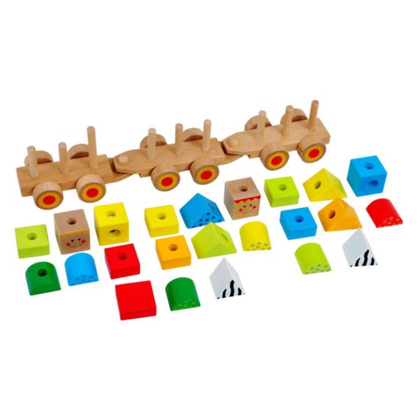 Buy Tooky Toy Stacking Train | Yallatoys.com
