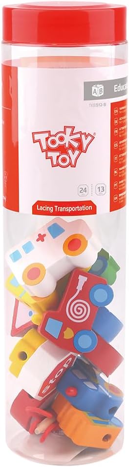 Buy Tooky Toy Wooden Lacing Transportation | Yallatoys.com