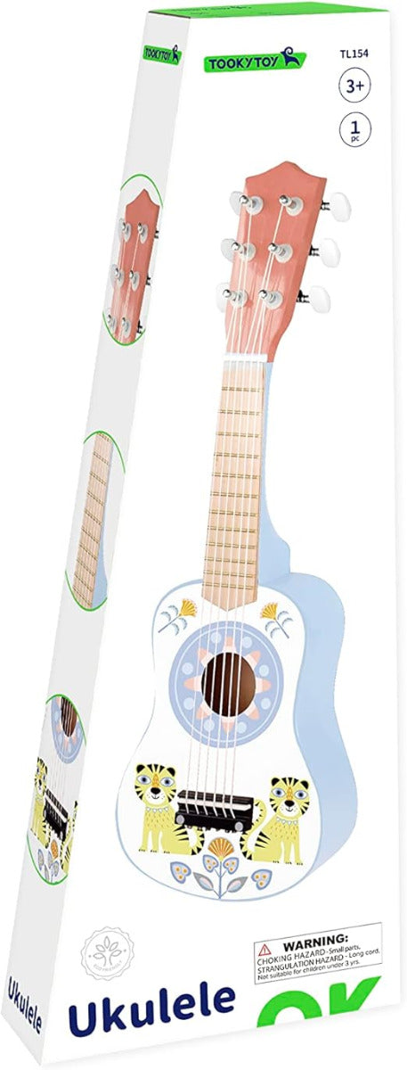 Buy Tooky Toy Tiger Print Guitar 21inch | Yallatoys.com