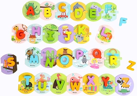 Buy Tooky Toy Alphabet Puzzle | Yallatoys.com