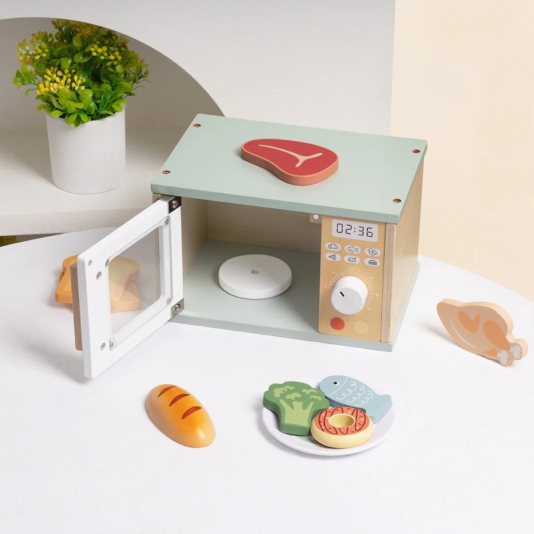 Buy Tooky Toy Microwave Oven Set | Yallatoys.com