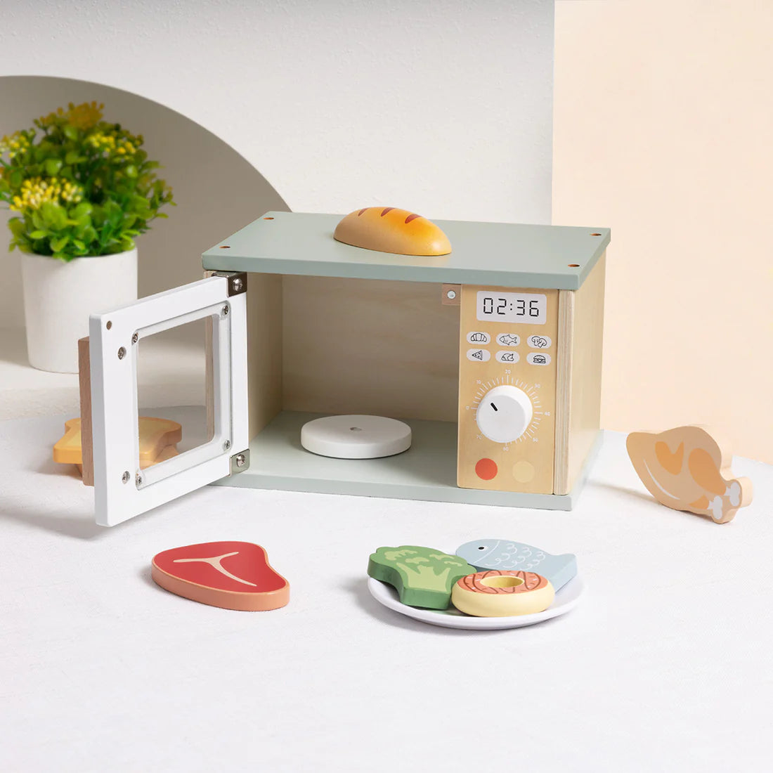 Buy Tooky Toy Microwave Oven Set | Yallatoys.com