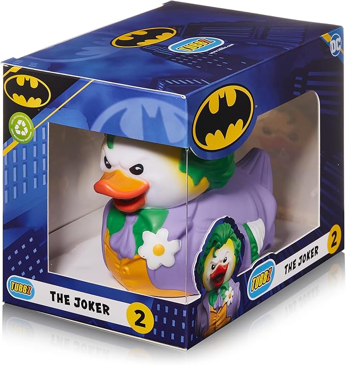 Buy Tubbz Dc Comics The Joker Cosplaying Rubber Duck Vinyl Figure | Yallatoys.com