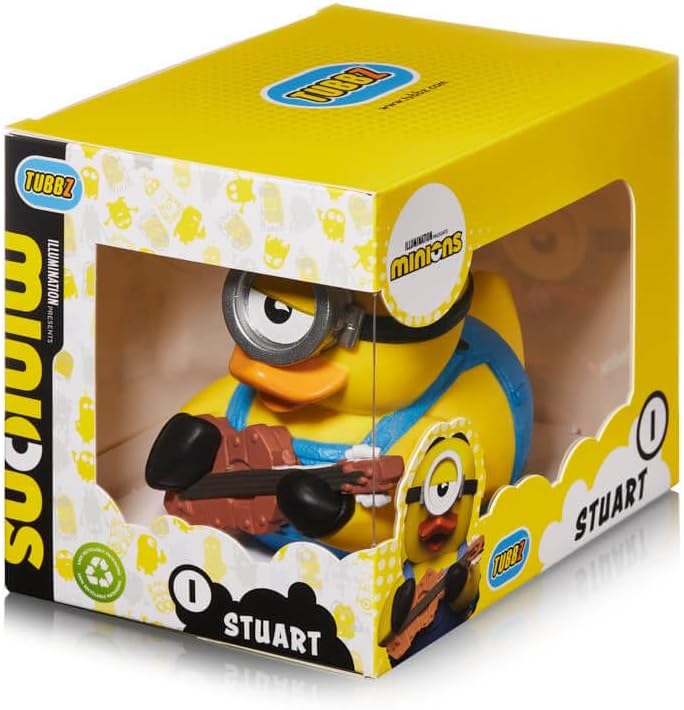 Buy Tubbz Boxed Minions Stuart Collectible Vinyl Rubber Duck Figure | Yallatoys.com