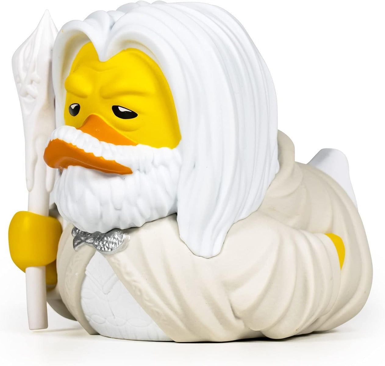 Buy Tubbz Lord Of The Rings Gandalf The White Cosplaying Rubber Duck Vinyl Figure | Yallatoys.com