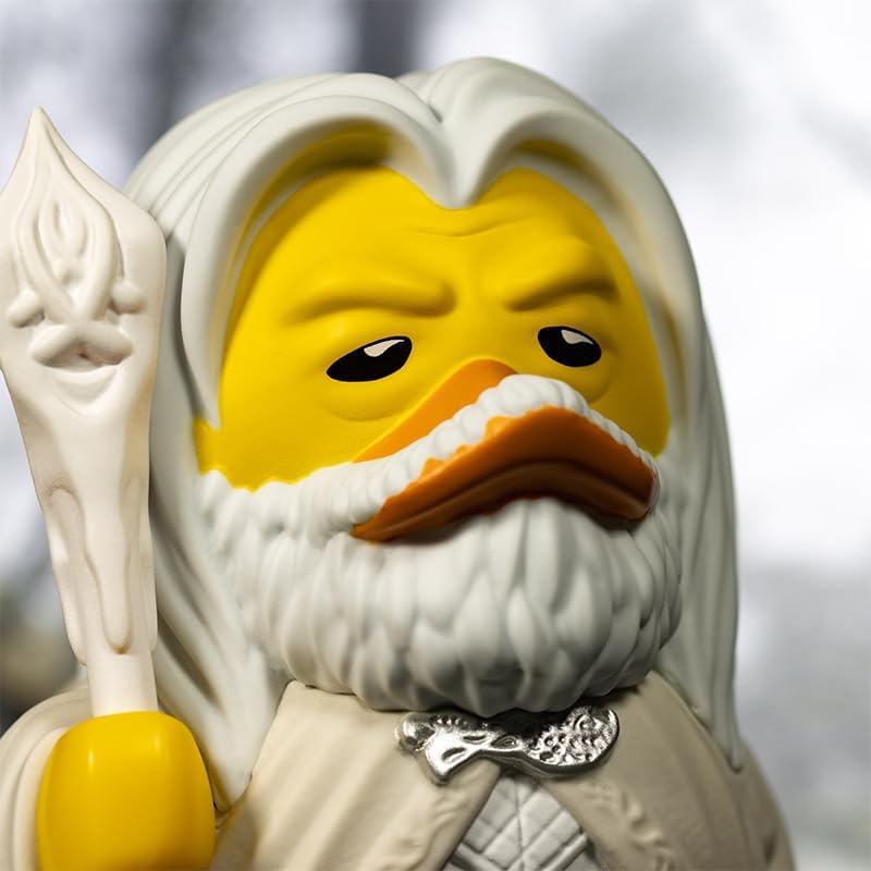 Buy Tubbz Lord Of The Rings Gandalf The White Cosplaying Rubber Duck Vinyl Figure | Yallatoys.com