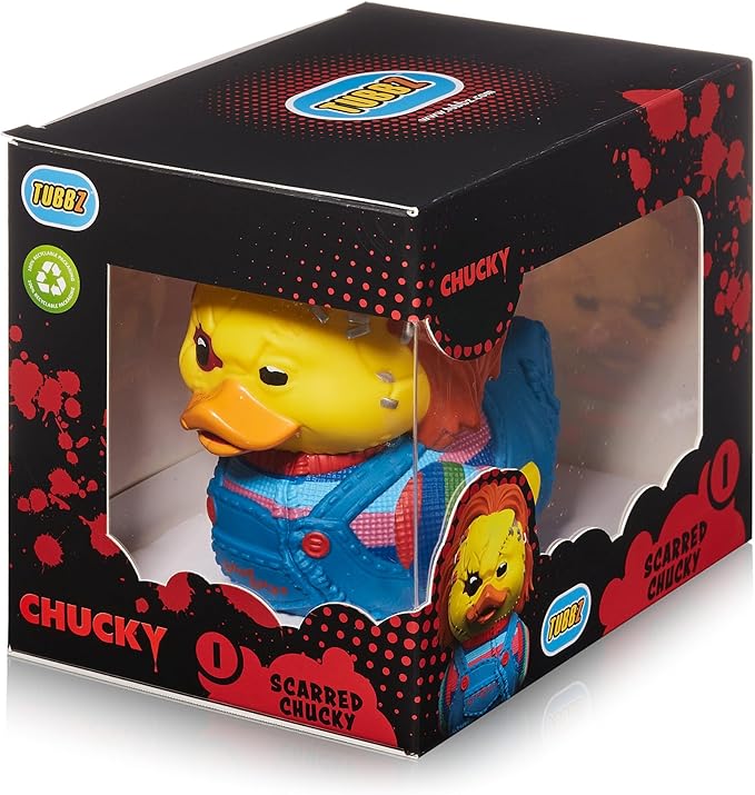Buy Tubbz Scarred Chucky Collectible Vinyl Rubber Duck Vinyl Figure | Yallatoys.com