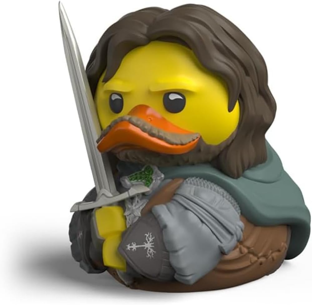 Buy Tubbz Lord Of The Rings Aragorn Cosplaying Rubber Duck Vinyl Figure | Yallatoys.com