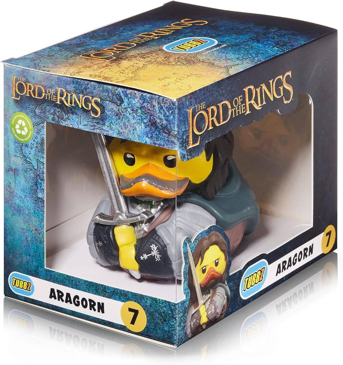 Buy Tubbz Lord Of The Rings Aragorn Cosplaying Rubber Duck Vinyl Figure | Yallatoys.com