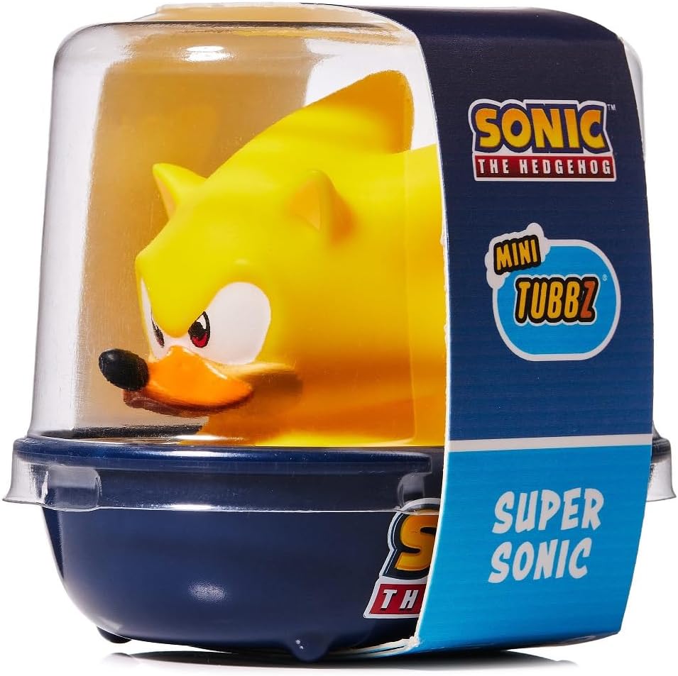 Buy Tubbz Mini Super Sonic Collectible Vinyl Rubber Duck Figure | Yallatoys.com