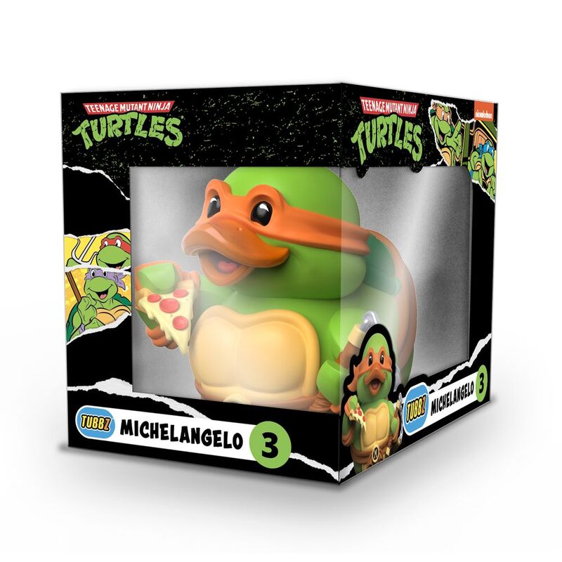 Buy Tubbz Boxed Teenage Mutant Ninja Turtles Michelangelo Rubber Duck | Yallatoys.com