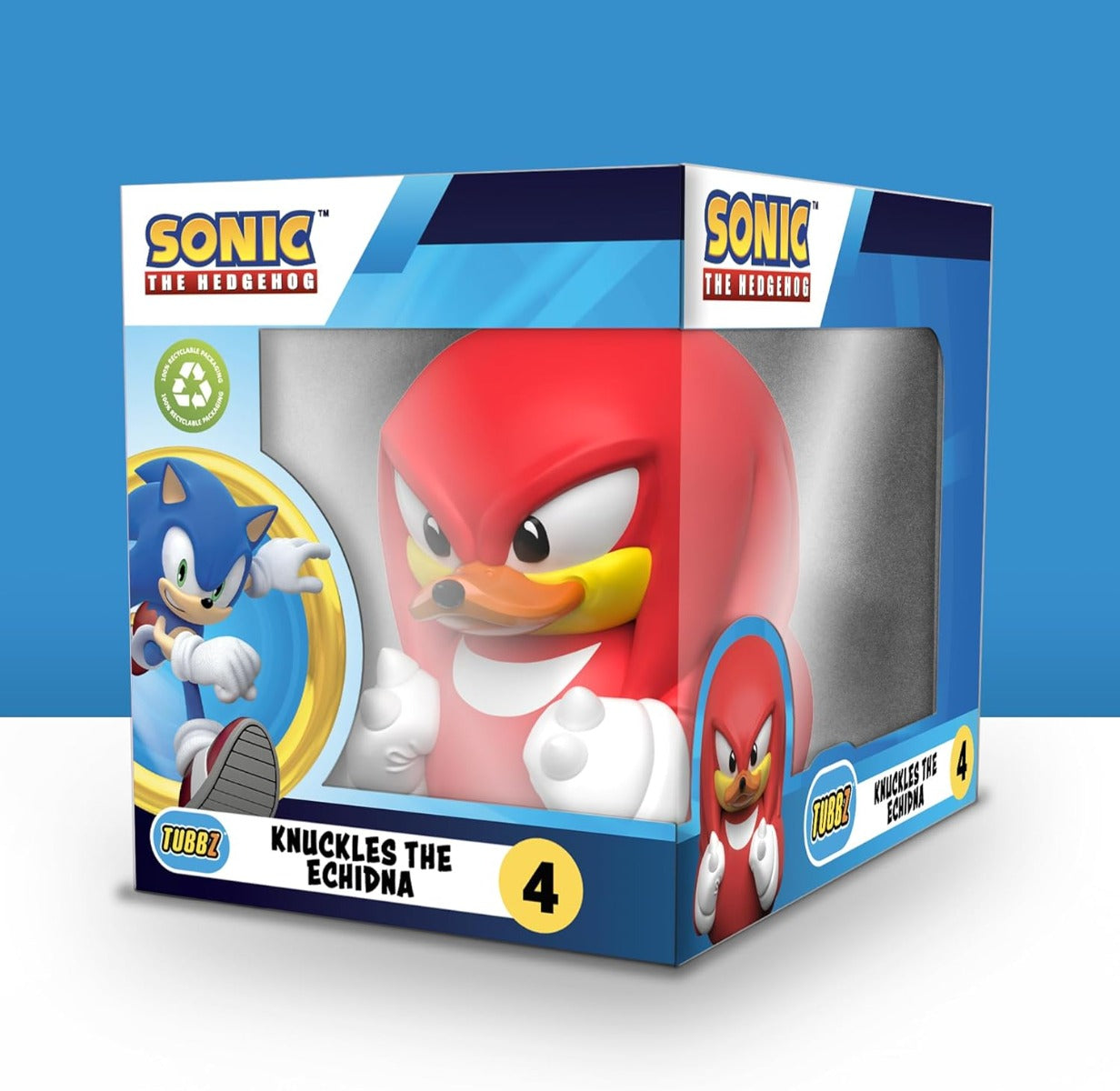 Buy Tubbz Boxed Sonic Tubbz Knuckles Collectible Vinyl Rubber Duck Figure | Yallatoys.com
