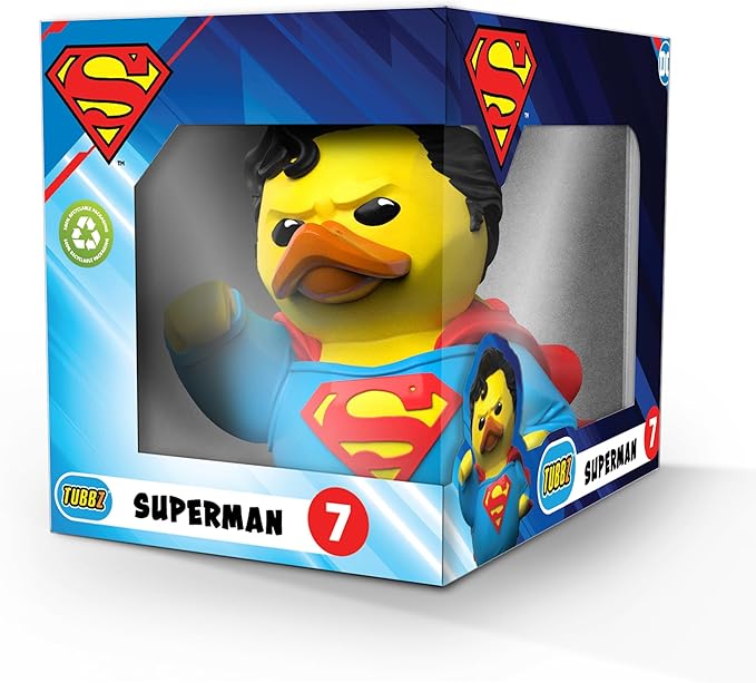 Buy Tubbz Dc Comics Superman Cosplaying Rubber Duck Vinyl Figure | Yallatoys.com