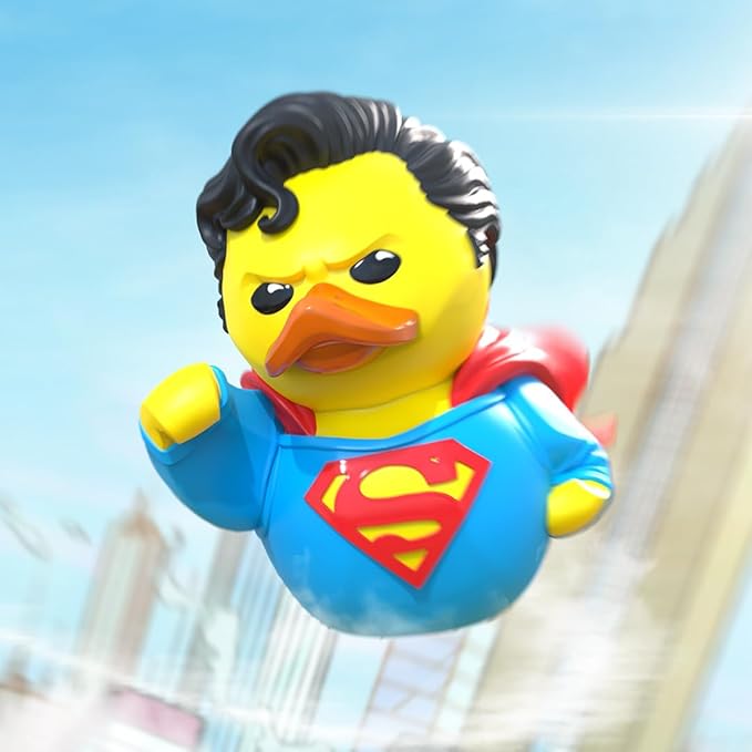 Buy Tubbz Dc Comics Superman Cosplaying Rubber Duck Vinyl Figure | Yallatoys.com