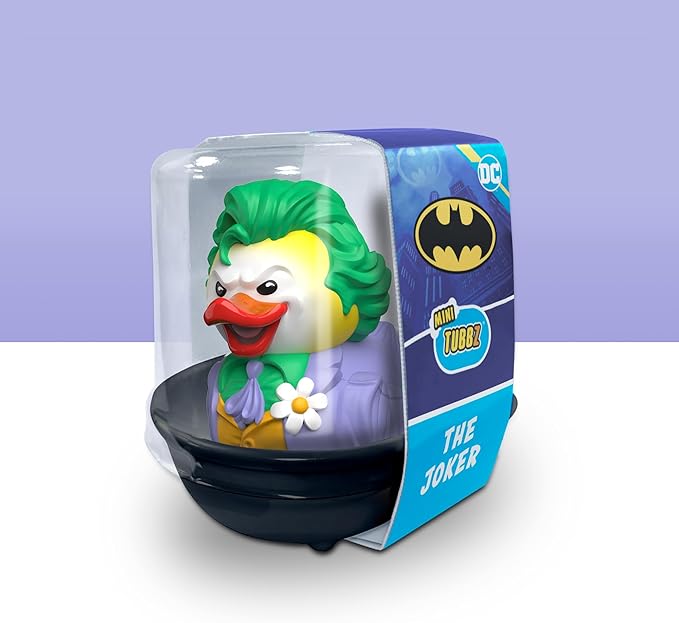 Buy Tubbz Mini Dc Comics The Joker Cosplaying Rubber Duck Vinyl Figure | Yallatoys.com