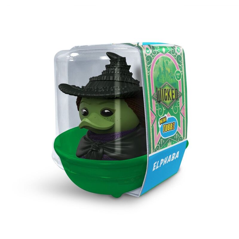 Buy Tubbz Mini Wicked Elphaba Thropp Cosplaying Rubber Duck Vinyl Figure | Yallatoys.com
