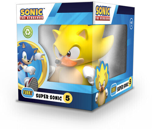 Buy Tubbz Boxed Super Sonic Collectible Vinyl Rubber Duck Figure | Yallatoys.com