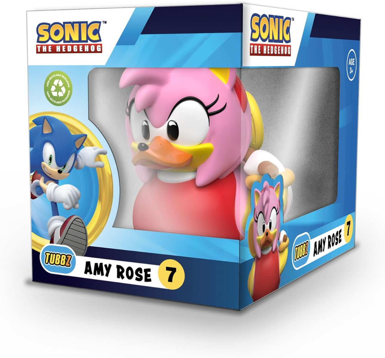 Buy Tubbz Boxed Sonic Amy Rose Collectible Vinyl Rubber Duck Figure | Yallatoys.com