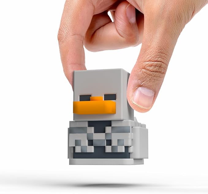 Buy Tubbz Mini Minecraft Skeleton Cosplaying Rubber Duck Vinyl Figure | Yallatoys.com