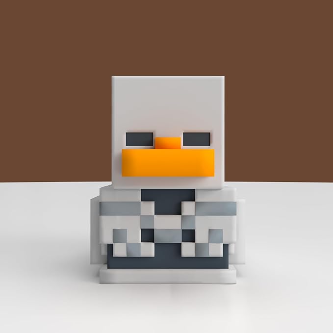 Buy Tubbz Mini Minecraft Skeleton Cosplaying Rubber Duck Vinyl Figure | Yallatoys.com
